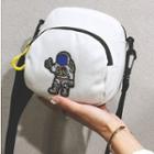 Astronaut Applique Crossbody Bag