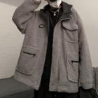 Shearling Zip-up Jacket