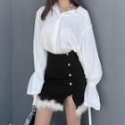 Fluffy Pencil Skirt