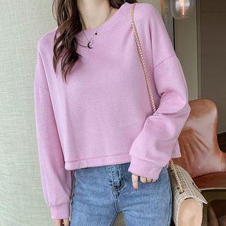 Crescent Embroidered Sweatshirt