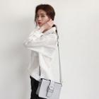 Button-back Linen Shirt