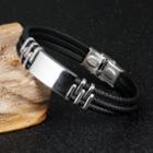 Layered Silicone Bracelet 1074 - Bracelet - One Size