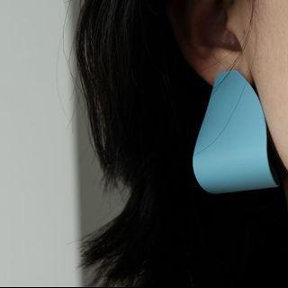 Fluorescent Alloy Dangle Earring