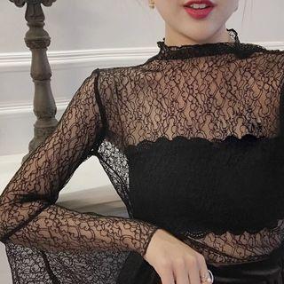 Lace Sheer Top