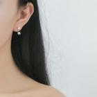 Star Drop Earring 1 Pair - S925 Silver - As Shown In Figure - One Size