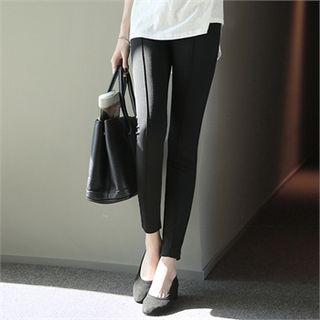 Seam-trim Leggings Pants
