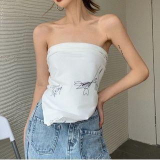 Print Shirt / Tube Top