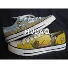 Scarecrow Motif Canvas Sneakers