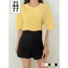 Round-neck Relaxed-fit M Lange T-shirt