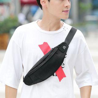 Classic Plain Belt Bag Black - One Size