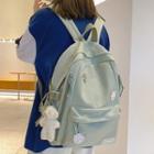 Backpack / Badge / Bear Charm / Set