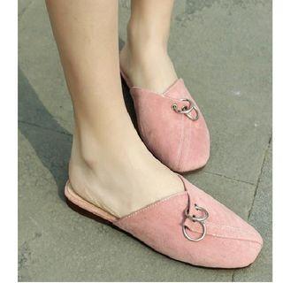 Hoop-accent Slippers