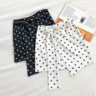 Asymmetric Polka Dot High-waist A-line Skirt