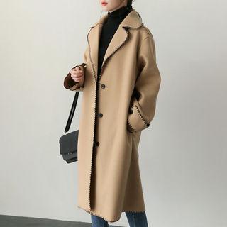 Single-breasted Stitched Coat