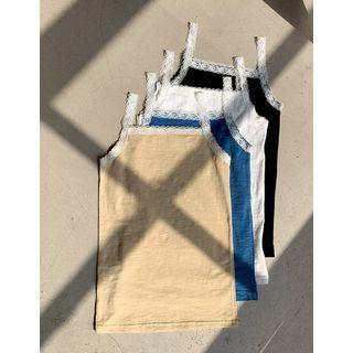 Lace-trim M Lange Camisole Top