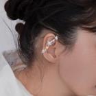 Star Ear Cuff 1 Pair - Silver & Gold - One Size