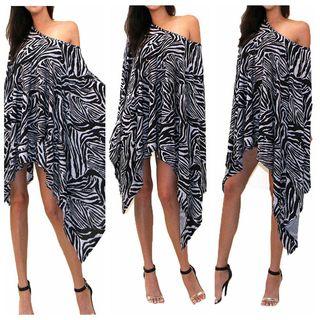 Zebra Print Cover-up