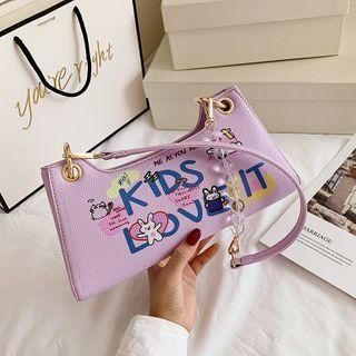 Printed Hobo Bag