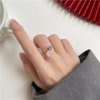 Cloud Alloy Open Ring Ring - Gold - One Size