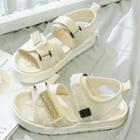 Hook & Loop Open Toe Sandals