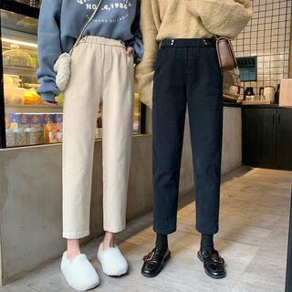 Ankle Length Straight-cut Pants