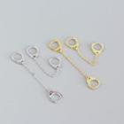 Handcuff 925 Sterling Silver Dangle Earring