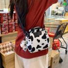 Cow Print Mini Crossbody Bag
