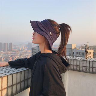 Fringed Open Top Bucket Hat