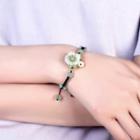 Floral Beaded Bracelet