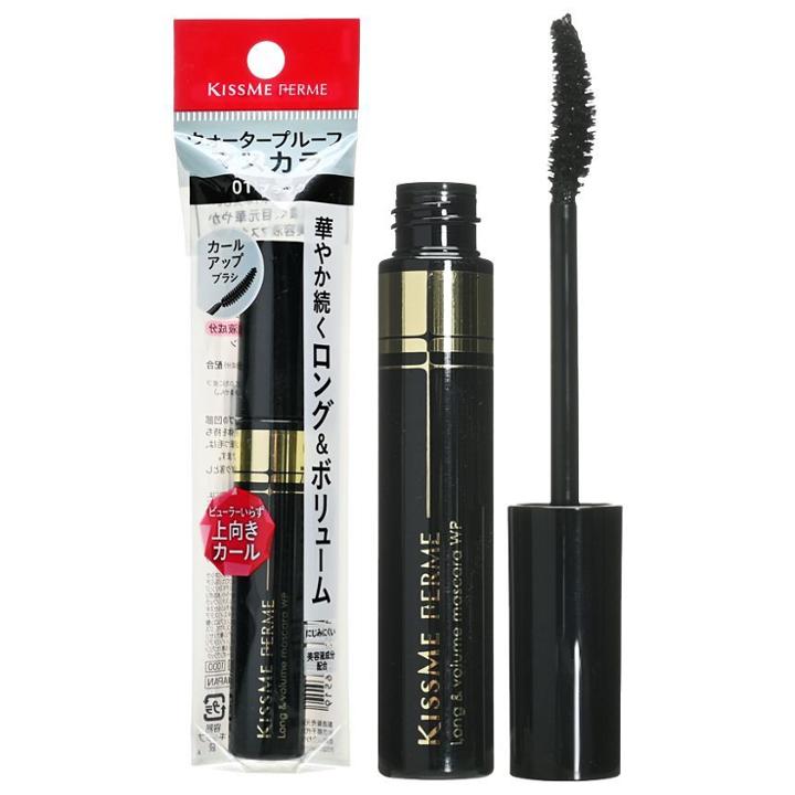 Isehan - Kiss Me Ferme Long & Volume Mascara Wp 7g 01 Black
