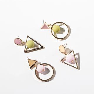 Non-matching Geometric Earring