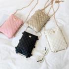 Quilted Crossbody Mobile Pouch