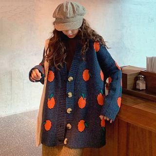 Fruit Pattern Cardigan