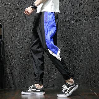 Colored Panel Harem Sweatpants