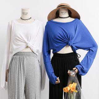 Lightweight Loose-fit Cropped T-shirt