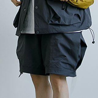 Set: Zip-up Utility Jacket + Shorts