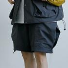 Set: Zip-up Utility Jacket + Shorts