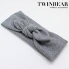 Ribbed Bow Headband