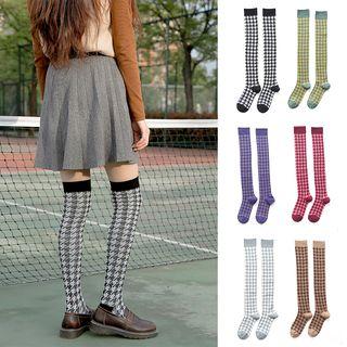 Houndstooth Stocking