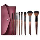 Set Of 8: Makeup Brush Set Of 8 - T-08069 - As Shown In Figure - One Size