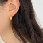 Twist Open Hoop Earrings