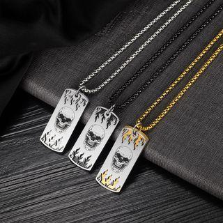 Skull Stainless Steel Pendant / Necklace / Set