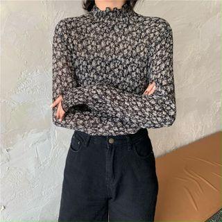 Long-sleeve Blouse Top