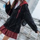 Color Block Over-sized Hoodie