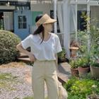 Basic U-neck Relaxed-fit T-shirt