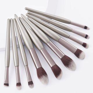 Set Of 10 : Make-up Brush Set Of 10 - 22061502 - Champagne - One Size