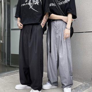 Couple Matching Wide Leg Dress Pants