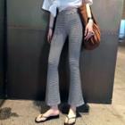 High-waist Striped Loose-fit Pants Stripe - One Size