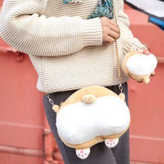 Cartoon Furry Chain Strap Shoulder Bag / Cartoon Coin Purse