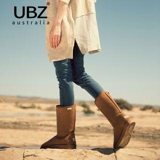 Plain Mid Calf Snow Boots